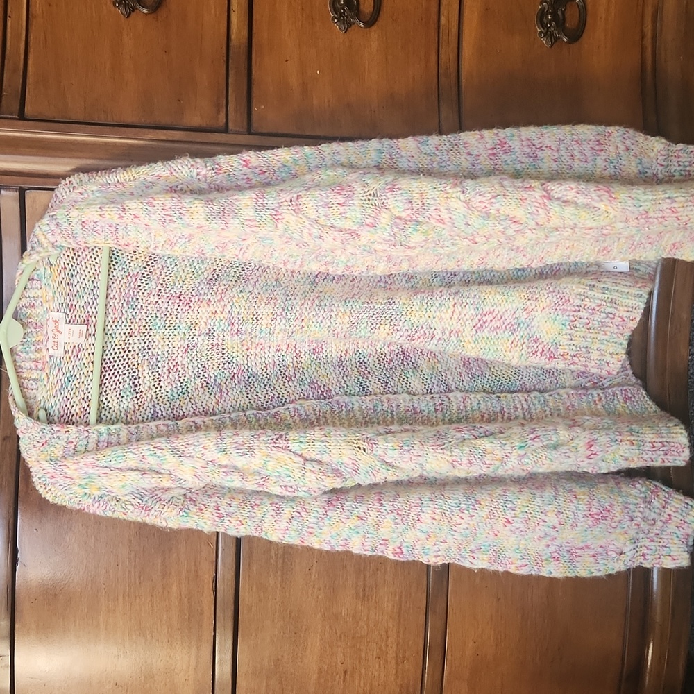 Cat & Jack Girls Confetti Sweater